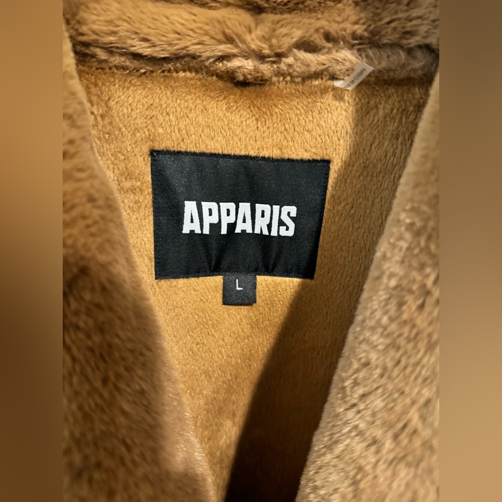 Apparis Wrap Teddy coat